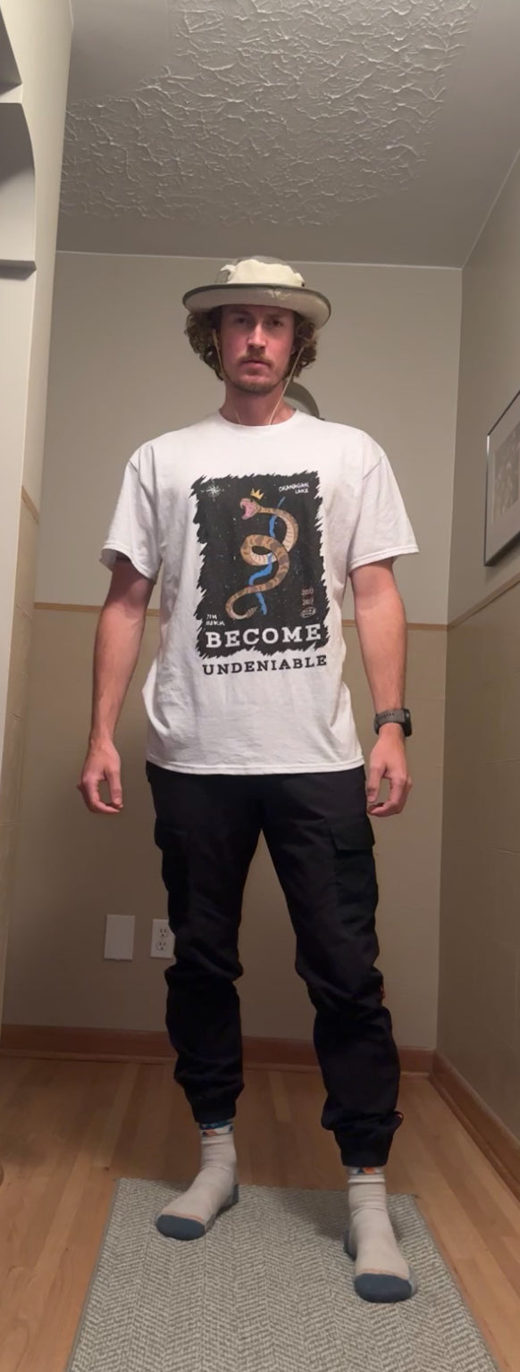 BECOME UNDENIABLE Front T-Shirt *White*