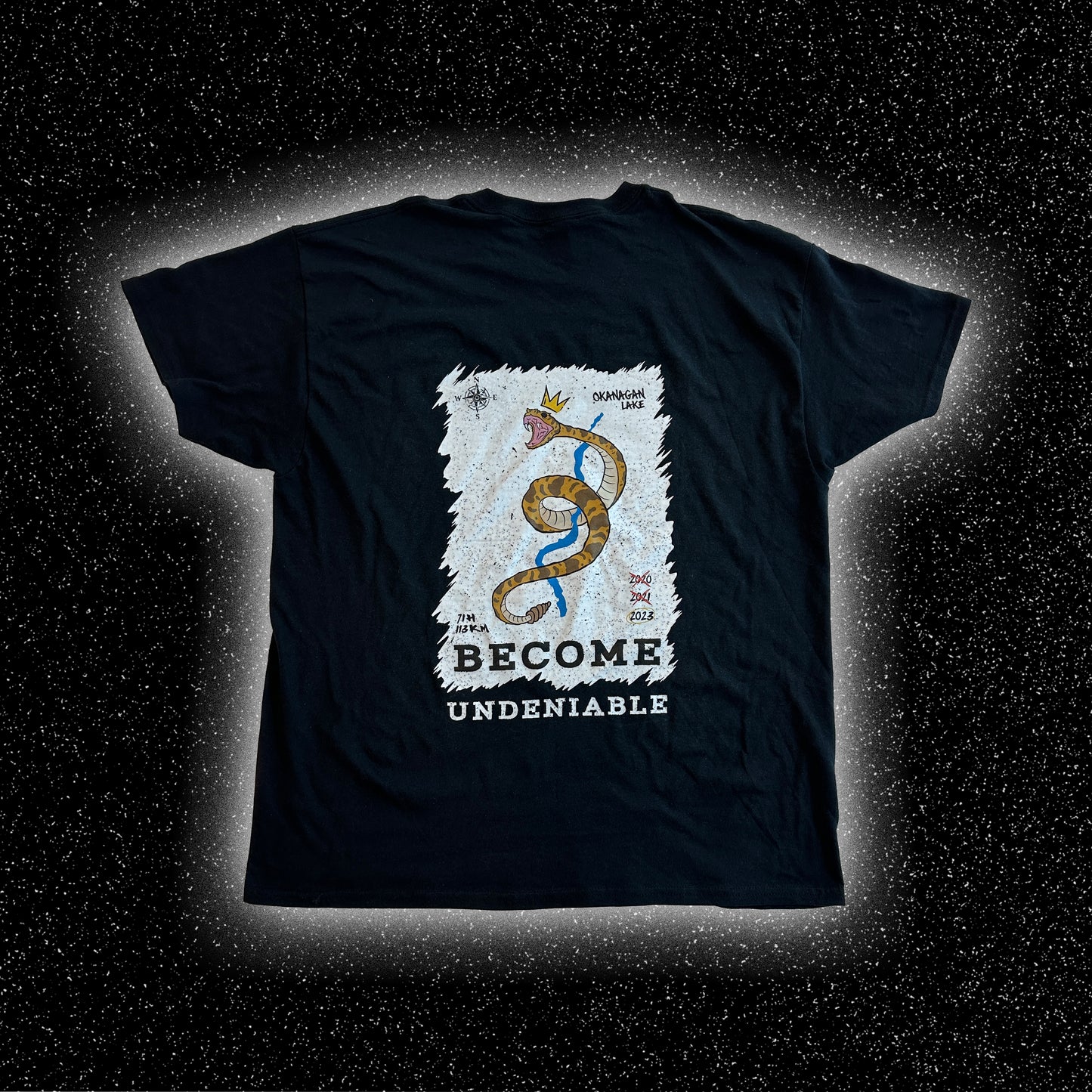 BECOME UNDENIABLE Back T-Shirt